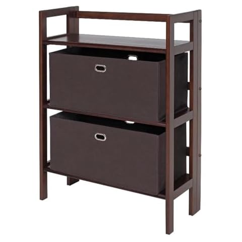 Winsome Torino Wooden Folding Bookcase Set Cover
