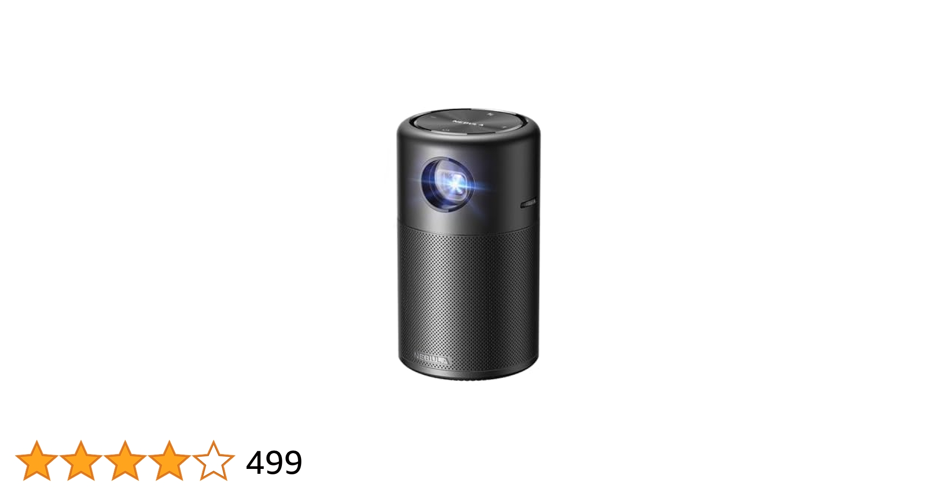 【美品】Nebula capsule2 by anker Anker Nebula Capsule II Pocket Projector Bluetooth Wi-Fi USB