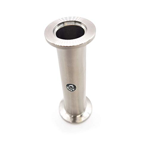 Image of bmotiontech Full Nipple with KF25 NW25 Flange Straight Tube, tube OD 1 inch (KF25 100 mm), No laser mark or logo on the part.