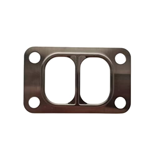 Image of 2Pack YCHIMAN Turbo Gasket T3 T34 T35 T38 Twinscroll Entry Divided Turbin Inlet Turbocharger