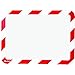Tarifold Magneto Magnetic Safety Display Pocket - Red/White ? 2/Pack (P194943)