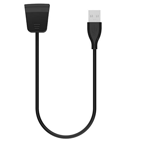 Soulen Fitbit Alta Charger Not For Alta Hr - Replacement Usb Charging Cable Cradle Dock For Fitbit Alta And Fitbit Ace 1 Fitness Wristband 1 Pack 1Ft 30Cm Black No Reset Button #TOP1