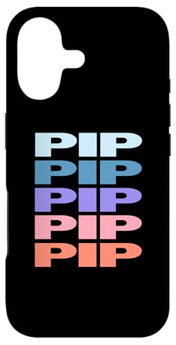 Funny Modern Repeated Text Design Pip X}zP[X iPhone 17 p