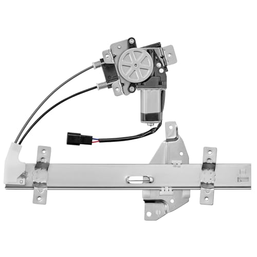 Image of BDFHYK 741-709 Power Window Regulator with Motor Rear Right for 1997-2005 Buick Century 1998-2002 Oldsmobile Intrigue 1997-2004 Buick Regal