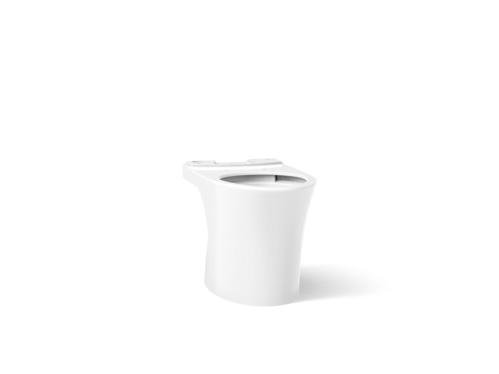 Veil Elongated Toilet Bowl With Skirted Trapway