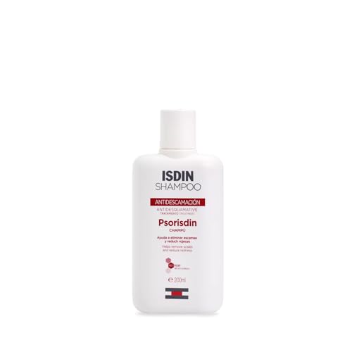ISDIN Psorisdin Anti-Schuppen Shampoo 200ml | Entfernt Schuppen (Psoriasis) und reduziert Rötungen der Kopfhaut