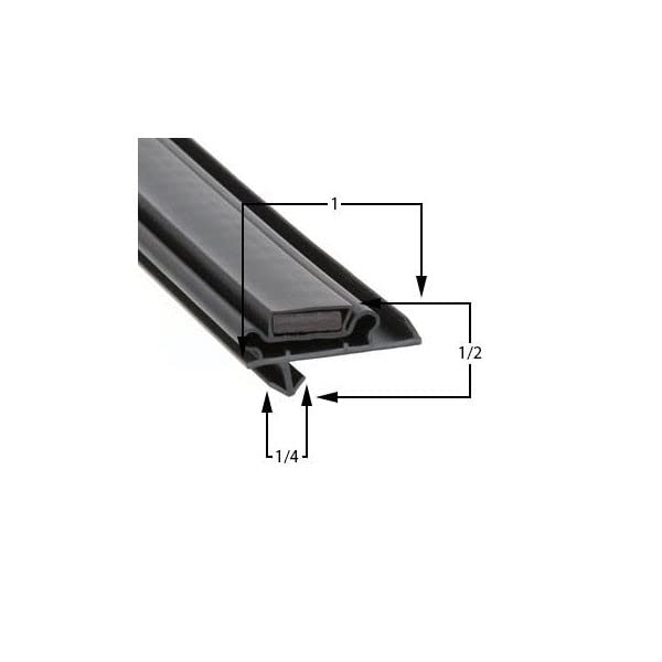 Passeal – 26-1-4x73 Door Gasket Size - 28 7/8 x 72 1/4 - Anthony Door Seal for Cooler or Freezer – Compatible with Anthony 26-1-4x73 Refrigeration Gasket