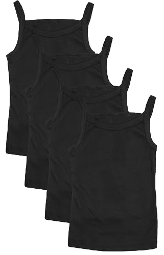 Image of B-One Kids Girls' Cotton Camisole Tank Top Undershirt (Multipack)