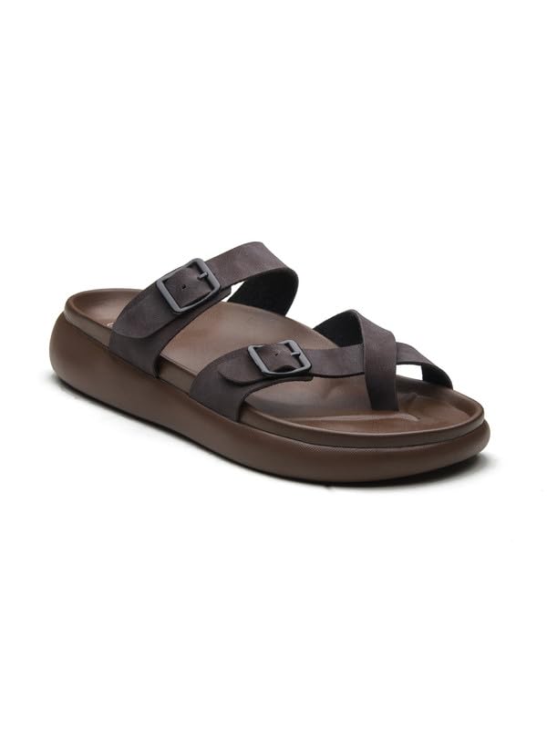Image of UNDERROUTE mens Underroute Urgh 02 Stylish Durable Soft Footbed Synthetic Casual Sandals for Men Sandal
