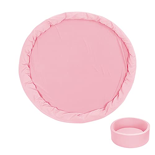 TRENDBOX Ball Pit Cover 35.4 x 11.8 inch, Light Pink, For Kids, Includes Bottom & Wall Cover