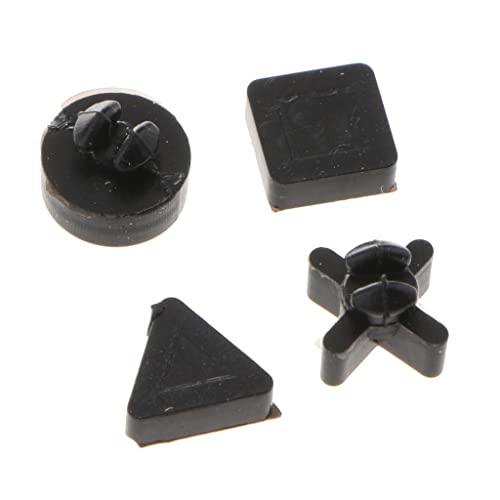 Qianly Conjunto de Proteção para Pés Traseiros do Console Pro