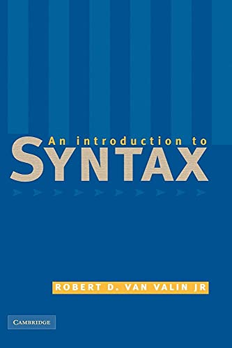 An Introduction to Syntax view 2