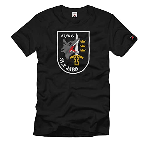 T-shirt armoiries armée allemande Jabog 31 grande taille XXXXL