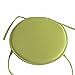 ROYIYI Galettes de Chaise Rondes, Coussins de Chaise de Salle à Manger, Coussins de Chaise Réversibles avec Attaches pour Jardin, Terrasse, Maison, Cuisine, Bureau, Housse Amovible (E)