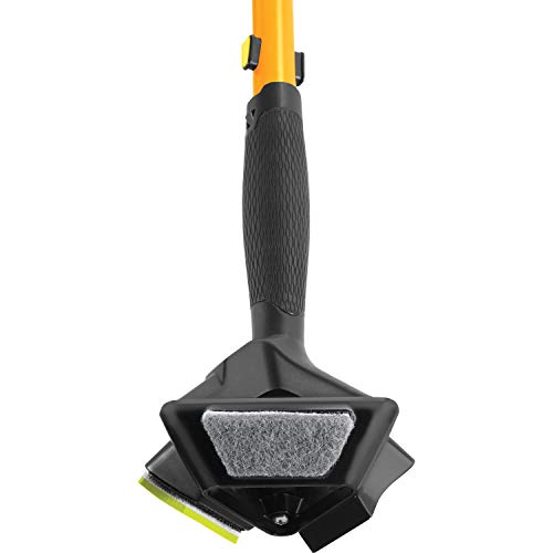 Rubbermaid Commercial Products Maximizer 3-in-1 Medium Scrubber Pad, Black (2018784) image 2