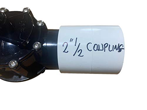 Fibropool Swimming Pool Diverter Valve - 2 Inch - 3 Way - Positive Seal & Non Lube Replacement Valve For Pools And Spas #TOP6