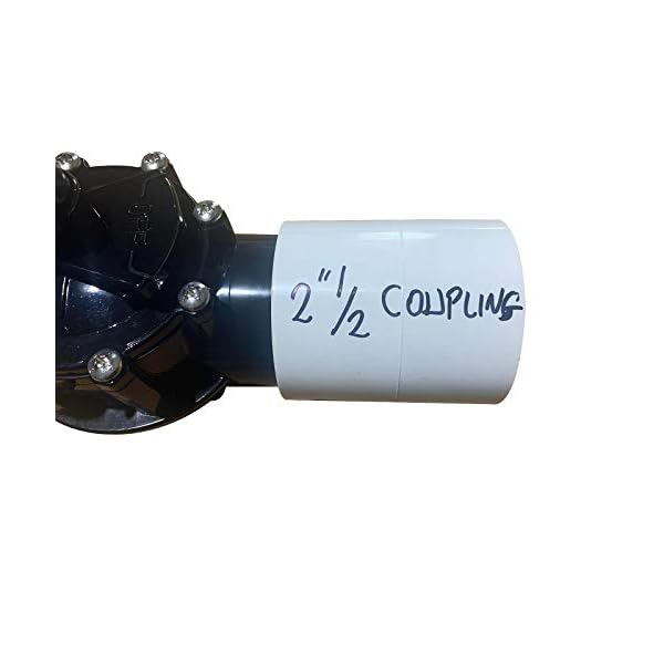 FibroPool Swimming Pool Check Valve 2 Inch 2 Way Positive Seal