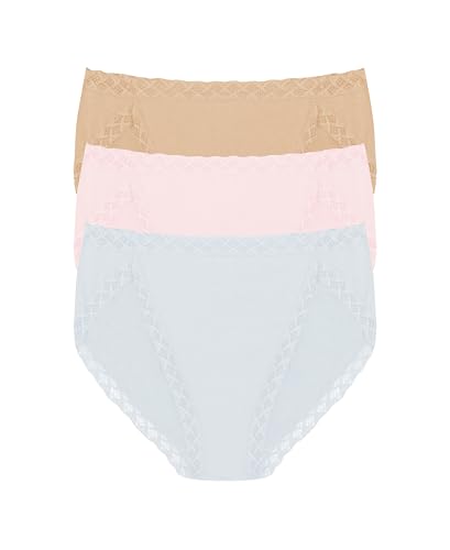 Image of Natori Women's Pima Bliss French Cut Briefs 3 Pack