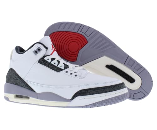 Image of Nike Mens Air Jordan 3 Retro Basketball Shoes