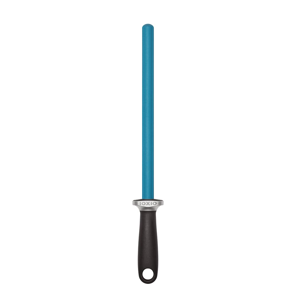 Keramik Wetzstab Blue Oval schwarz