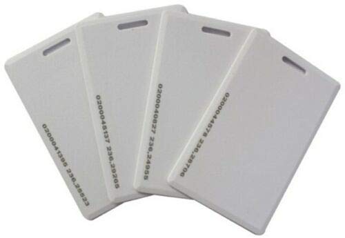 RFID EM4100 125KHZ Thick Card (Pack of 100)