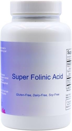 Super Folinic Acid | Leucovorin | Supports Normal Speech & Language Development 63g