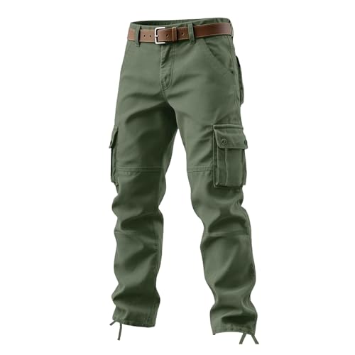 MOKBAY Pantalon de Travail Homme Cargo, Ete de Travail Homme, Peche Chantier Treillis Trekking Classique Randonnée Tactique Chasse Slim Militaire Pantalon...