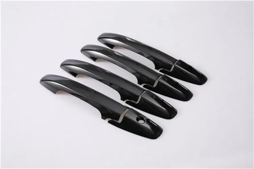 Pegatinas de coche para Civic 2006-2011 con cubierta protectora de manija exterior en negro