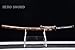 HERO SWORD Japanese Katana Advanced Kanahada Nugui Polishing Clay Tempered T10 Steel Real Hamon Yokote Samurai Sword Razor Sharp Advanced Collectibles
