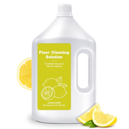 Image of 82 FL OZ Lemon Scent Floor Cleaning Solution Compatible with Dreame