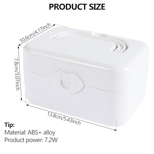 Littleduckling Electric Bobbin Winder Automatic Bobbin Winder for Sewing Machines USB/Battery Powered Portable Bobbin Winder Household Electric Bobbin Winding Machine for Sewing Crafts Projects