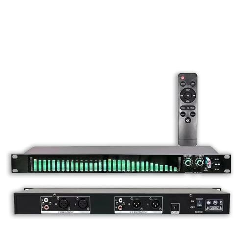 【Design rackmount 1U】: questo equalizzatore combina prestazioni professionali e robusta durata in uno chassis sottile 1U per la massima portabilità. Le manopole sigillate contro la polvere garantiscono un funzionamento affidabile in tour o in studio.