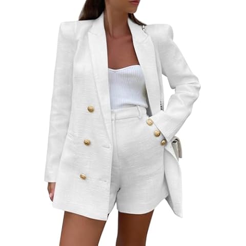 Cicy Bell Women's Tweed Blazer and Shorts Set Cover