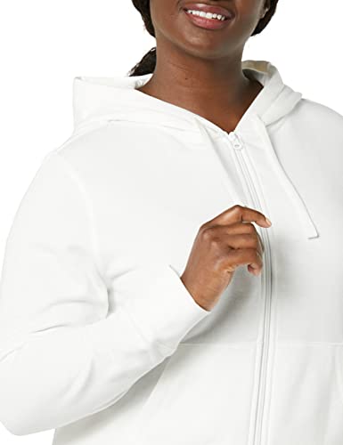 Image of Amazon Essentials Women's Midweight Fleece Full-Zip Hoodie with Drawstring (Available in Plus Size)