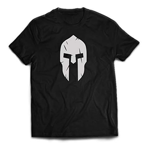 Colourbat Mens T-Shirt - Spartan - Gym Fashion Training Casual Bodybuilding Top (Large) Cover