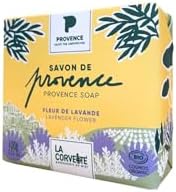 La Corvette - Jabón BIO Provence Flor de Lavanda - 99% ingredient...