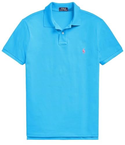 Image of POLO RALPH LAUREN Men's Custom Slim Fit Iconic Mesh Polo