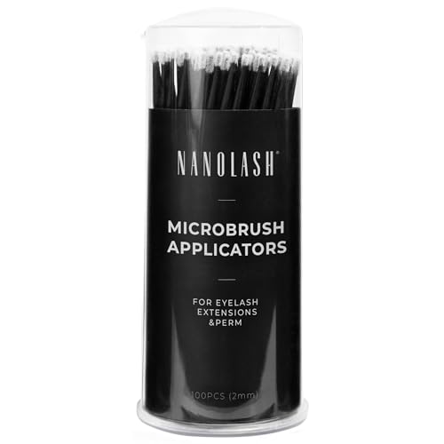 Nanolash Microbrush Aplicadores 2 0 Mm 100 U Cuidado personal y salud