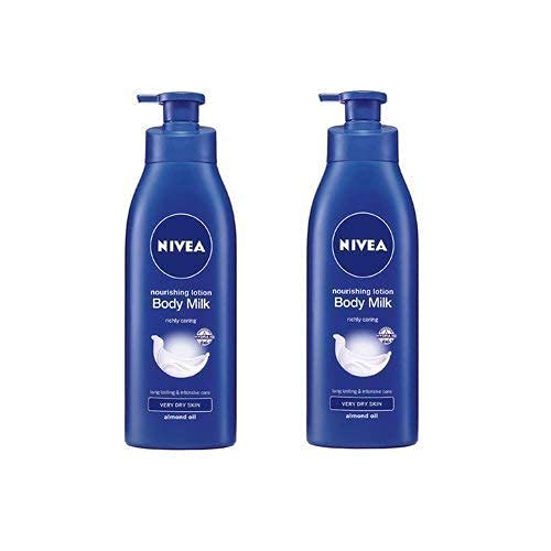 NIVEANourishing Lotion Body Milk Richly Caring for Very Dry Skin (400 ml)- Pack of 2