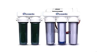 6 Stage Aquarium Reef | 100 Gpd | Ro/di Reverse Osmosis Water Filter System Dual Di | Made In Usa