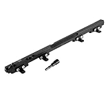 HKAUTOPART 1Pcs Billet Aluminum Performance Fuel Rail Black Compatible with 1997-2001 Jeep Wrangler/TJ/Cherokee & 1995-2004 Jeep Grand Cherokee 4.0L L6 Gas