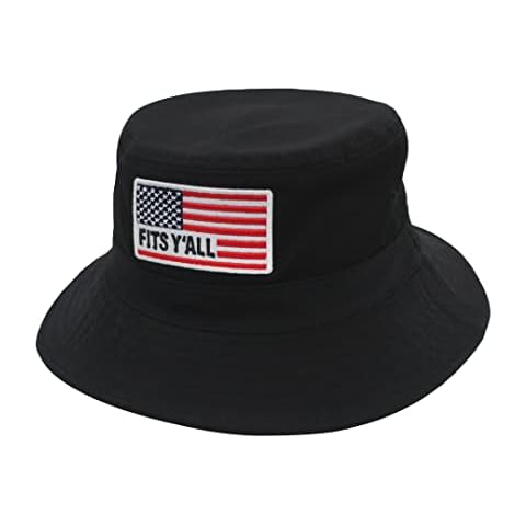 Fits Y'all American Flag Bucket Hat for All Cover