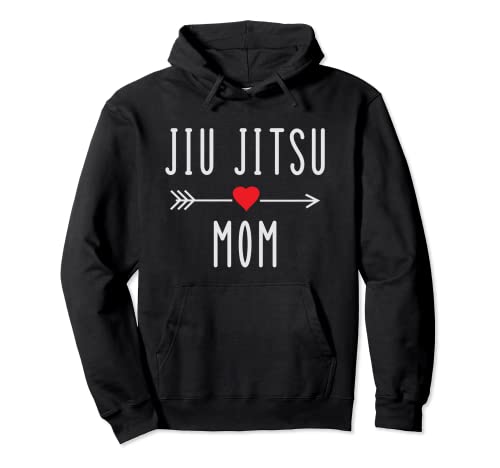 Jiu Jitsu Mamá Divertido Regalo de Arte Marcial Brasileño JuJitsu Mamá Sudadera con Capucha