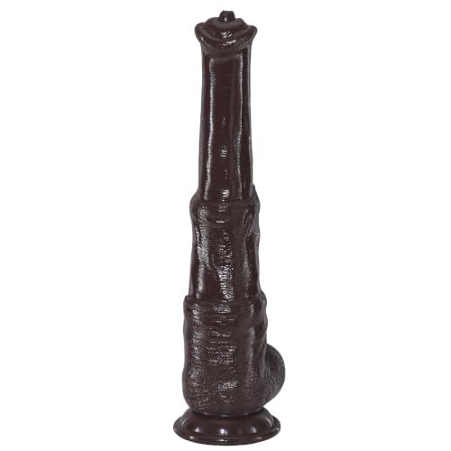 17.3 Inch Long Horse Dildo Huge Thick Fantasy Toy with Suction Cup - Image 5