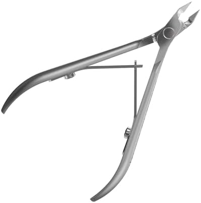SMART 10 NS-10-7 Cuticle Nippers FULL JAW 0.27 INCH 7mm For Professionals and Experts Handmade in Europe with Blade Protector