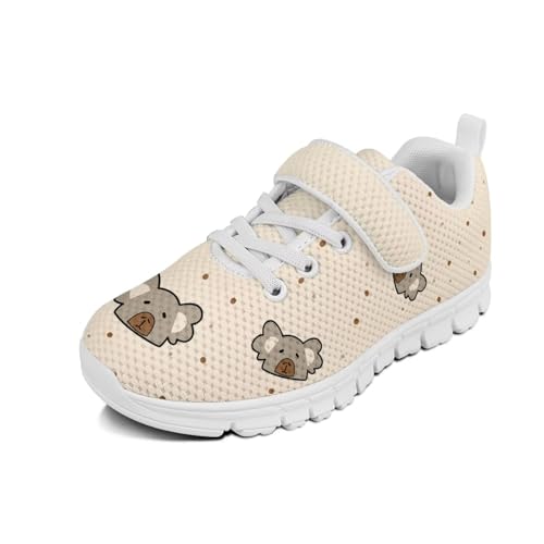 Boys Girls Animal Sneakers Lightweight Breathable Sports Running Tennis Shoes with One Strap Comfort Walking Shoes US 11-15