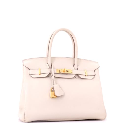 Hermès, Pre-Loved Birkin Handbag 30, Craie — view 3