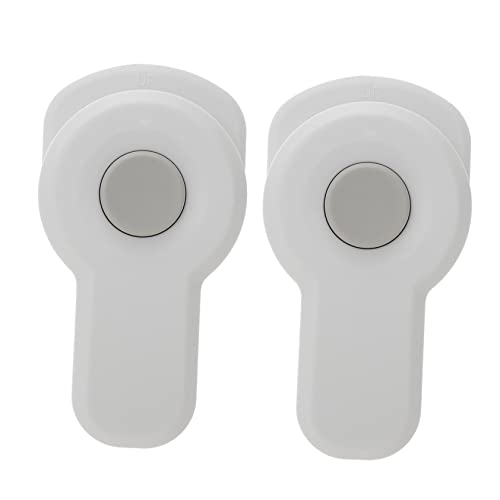BESPORTBLE 2Pcs Childproof Oven Lock Safety Lock for Kitchen Easy One Hand Operation Durable Design Reliable Protection