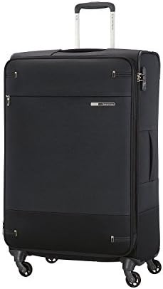 Samsonite Base Boost - Spinner L Expandable Suitcase, 78 cm, 105/112.5 Litre, Blue (Navy Blue)