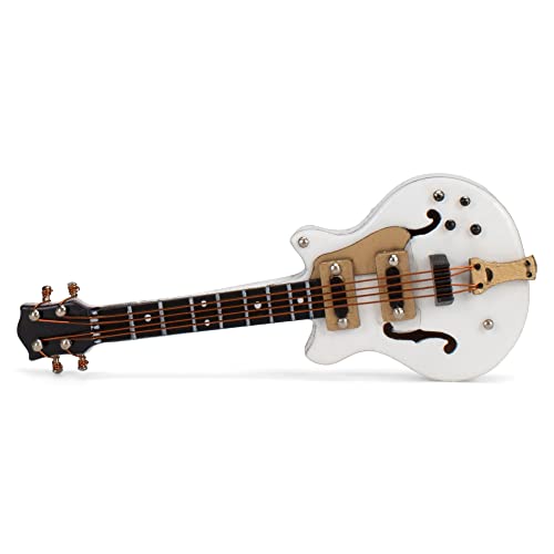 Miniature Guitare électrique W/Case 7,6 cm - Les Beatles, Paul McCartney, John Lennon, RIngo Starr, George Harrison Miniature Guitare électrique W/Case 7,6 cm – Image 3